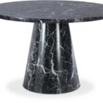 Omni 48" Marble Veneer Dining Table