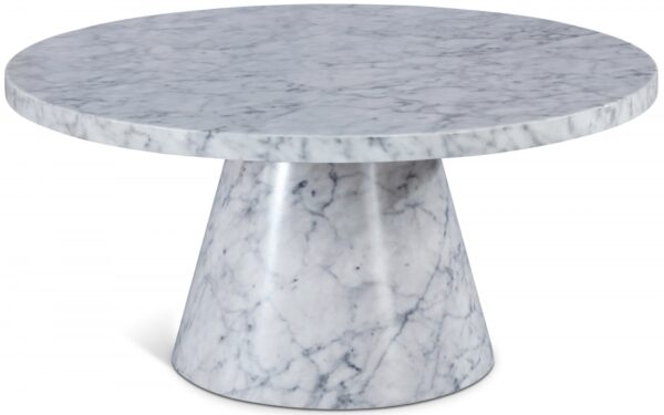 Omni 36" Faux Marble Coffee Table