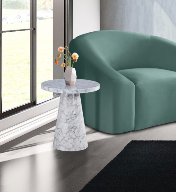 Omni 20" Faux Marble End / Side Table