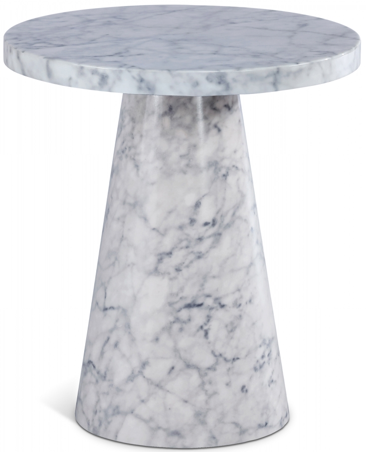 Omni 20" Faux Marble End / Side Table