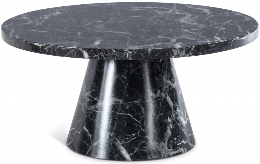 Omni 36" Faux Marble Coffee Table