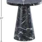 Omni 20" Faux Marble End / Side Table