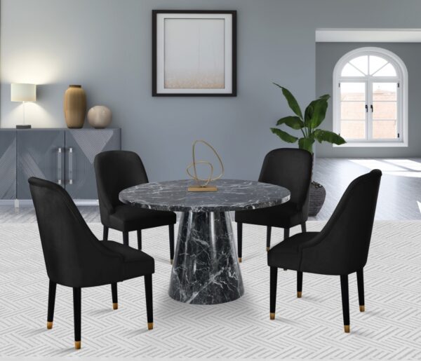 Omni Velvet Upholstered Dining Chair