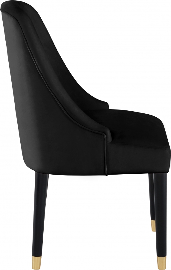 Omni Velvet Upholstered Dining Chair