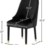 Omni Velvet Upholstered Dining Chair