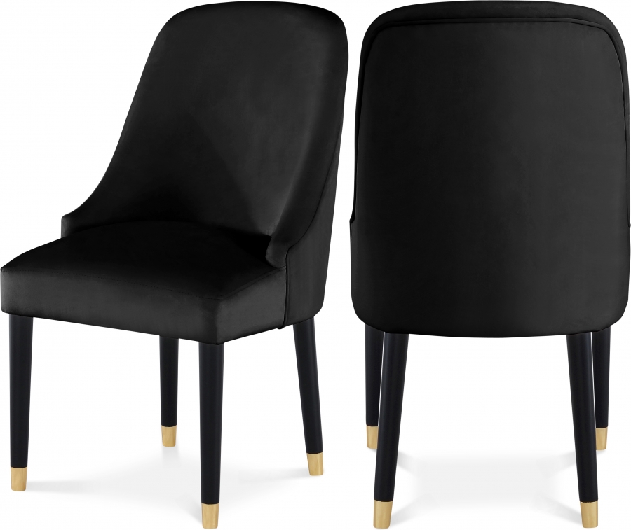 Omni Velvet Upholstered Dining Chair