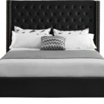 Barolo Velvet Upholstered Bed