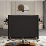 Barolo Velvet Upholstered Bed