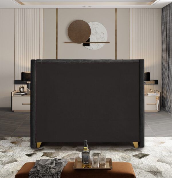 Barolo Velvet Upholstered Bed