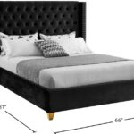 Barolo Velvet Upholstered Bed