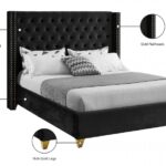 Barolo Velvet Upholstered Bed