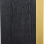 Sherwood Oak Veneer And Iron Sideboard / Buffet