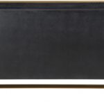 Sherwood Oak Veneer And Iron Sideboard / Buffet