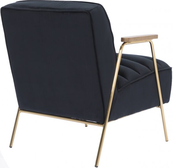 Woodford Velvet Upholstered Accent Chair