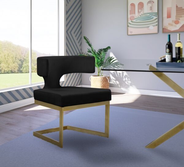 Alexandra Velvet Upholstered Dining Chair