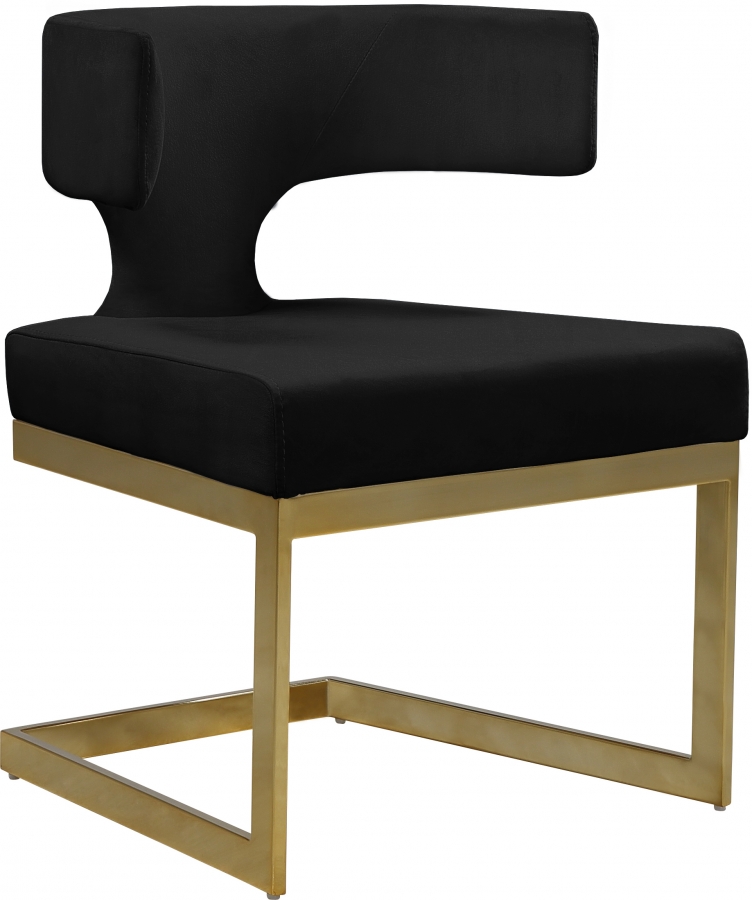 Alexandra Velvet Upholstered Dining Chair