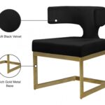 Alexandra Velvet Upholstered Dining Chair