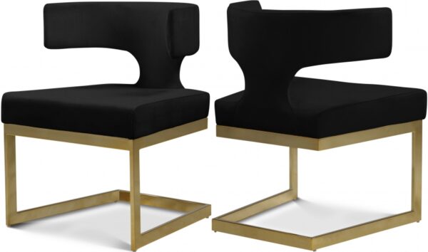 Alexandra Velvet Upholstered Dining Chair