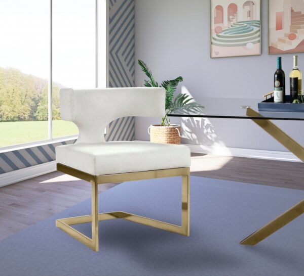 Alexandra Vegan Leather Upholstered Dining Chair