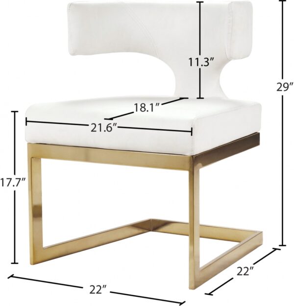 Alexandra Vegan Leather Upholstered Dining Chair
