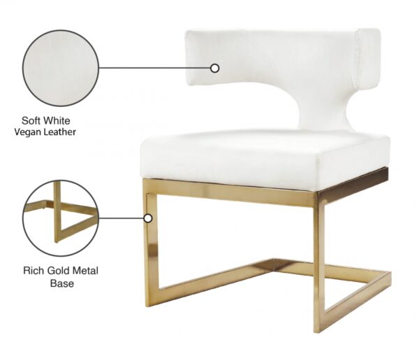 Alexandra Vegan Leather Upholstered Dining Chair