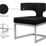 Alexandra Velvet Upholstered Dining Chair