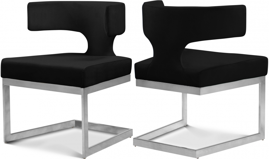 Alexandra Velvet Upholstered Dining Chair