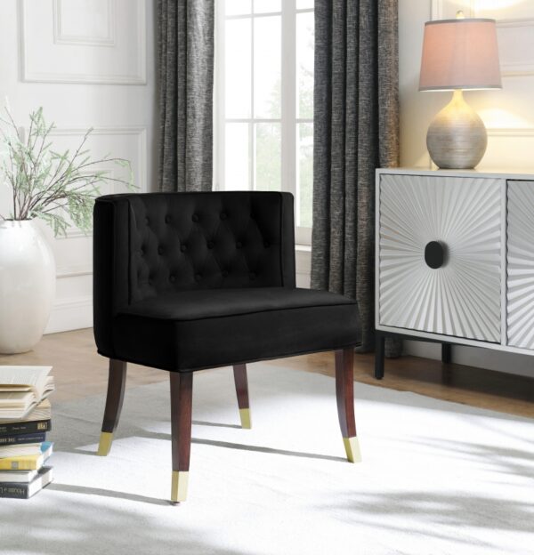 Perry Velvet Upholstered Dining Chair