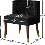 Perry Velvet Upholstered Dining Chair