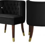 Perry Velvet Upholstered Dining Chair