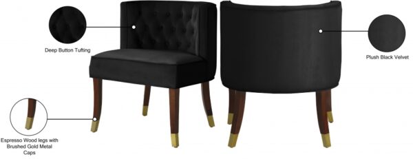 Perry Velvet Upholstered Dining Chair