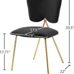 Angel Velvet Upholstered Dining Chair