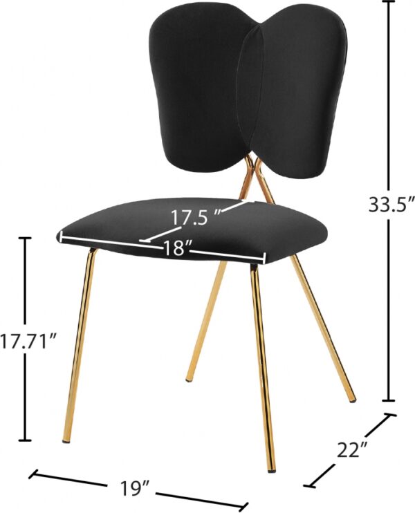 Angel Velvet Upholstered Dining Chair