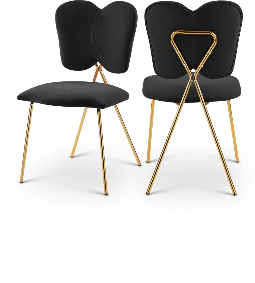 Angel Velvet Upholstered Dining Chair