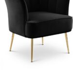 Jester Velvet Upholstered Accent Chair