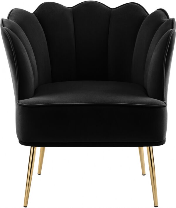 Jester Velvet Upholstered Accent Chair