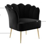 Jester Velvet Upholstered Accent Chair