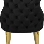 Tuft Velvet Upholstered Dining Chair
