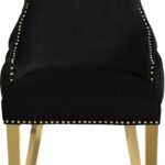 Tuft Velvet Upholstered Dining Chair