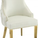 Tuft Vegan Leather Upholstered Dining Chair