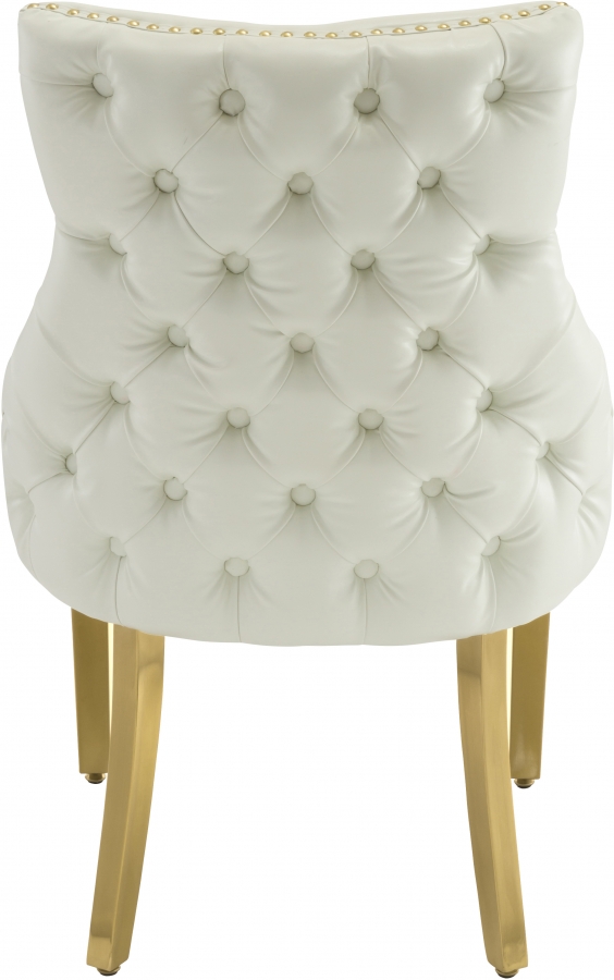 Tuft Vegan Leather Upholstered Dining Chair