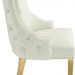 Tuft Vegan Leather Upholstered Dining Chair