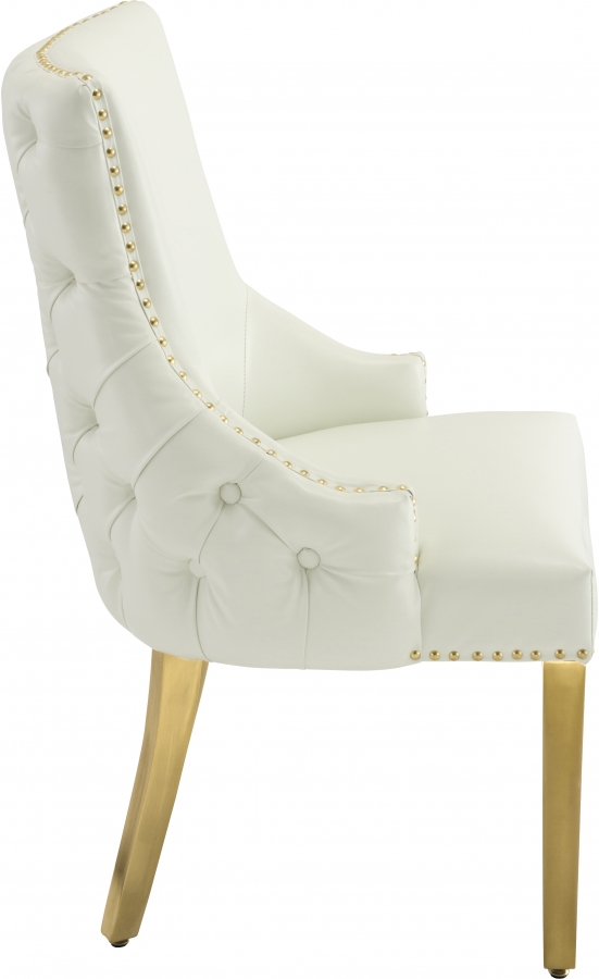Tuft Vegan Leather Upholstered Dining Chair