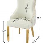 Tuft Vegan Leather Upholstered Dining Chair