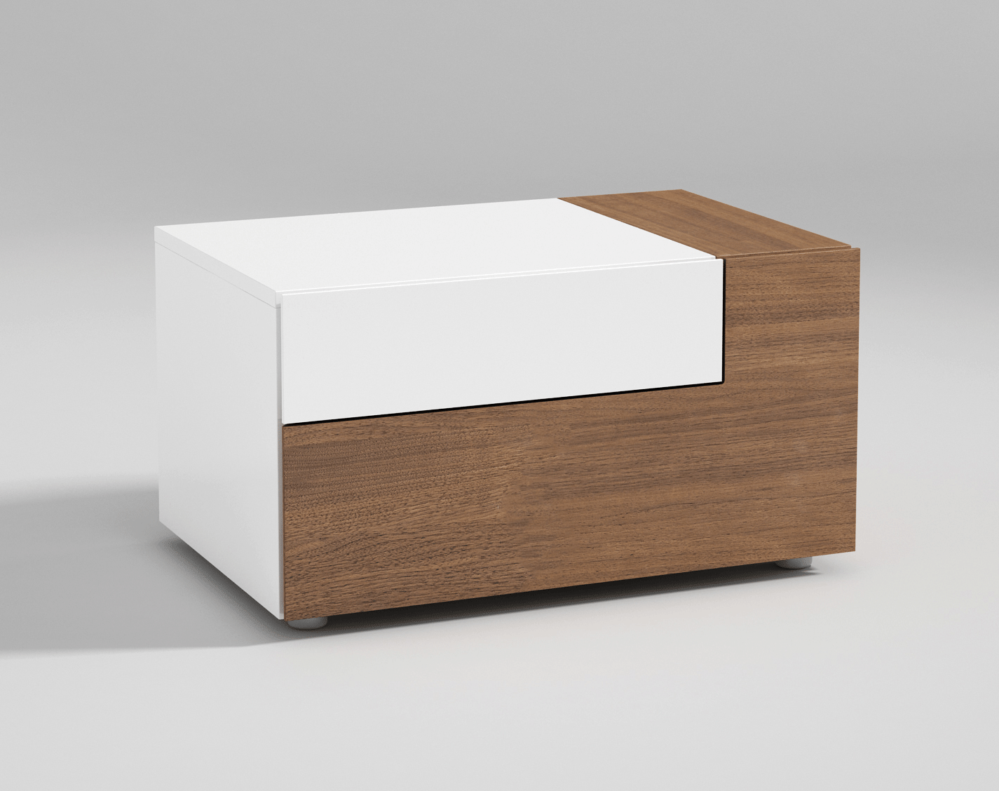 Mar Right Nightstand w 2/Drawers