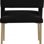 Caleb Velvet Upholstered Dining Chair
