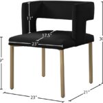 Caleb Velvet Upholstered Dining Chair