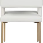 Caleb Vegan Leather Upholstered Dining Chair