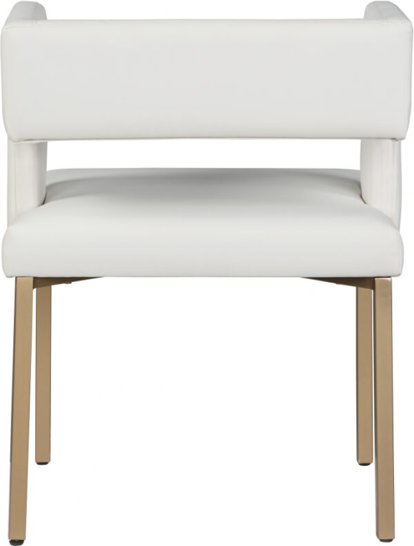Caleb Vegan Leather Upholstered Dining Chair