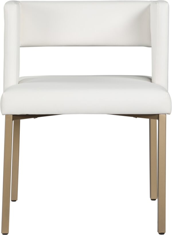Caleb Vegan Leather Upholstered Dining Chair
